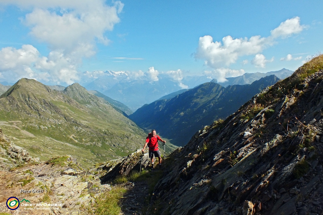 21 Al Passo di Cigola con vista verso nord....JPG